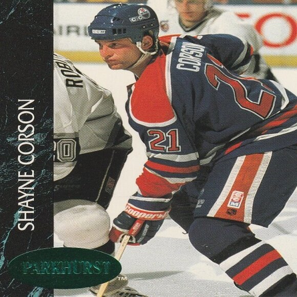 Shayne Corson Edmonton Oilers NHL Hockey Card Collection - 3 Card Set - Picture 3 of 4